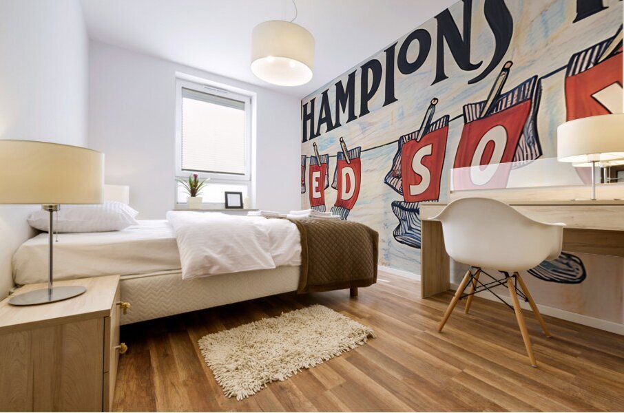 1912 Boston Red Sox Champions Art Mural print