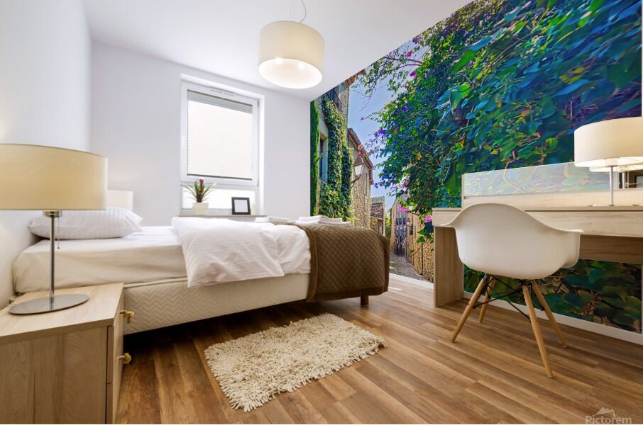 Pathways of Peratallada_Holt_RezN888 Mural print