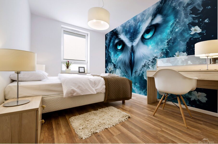 Owl Mural print
