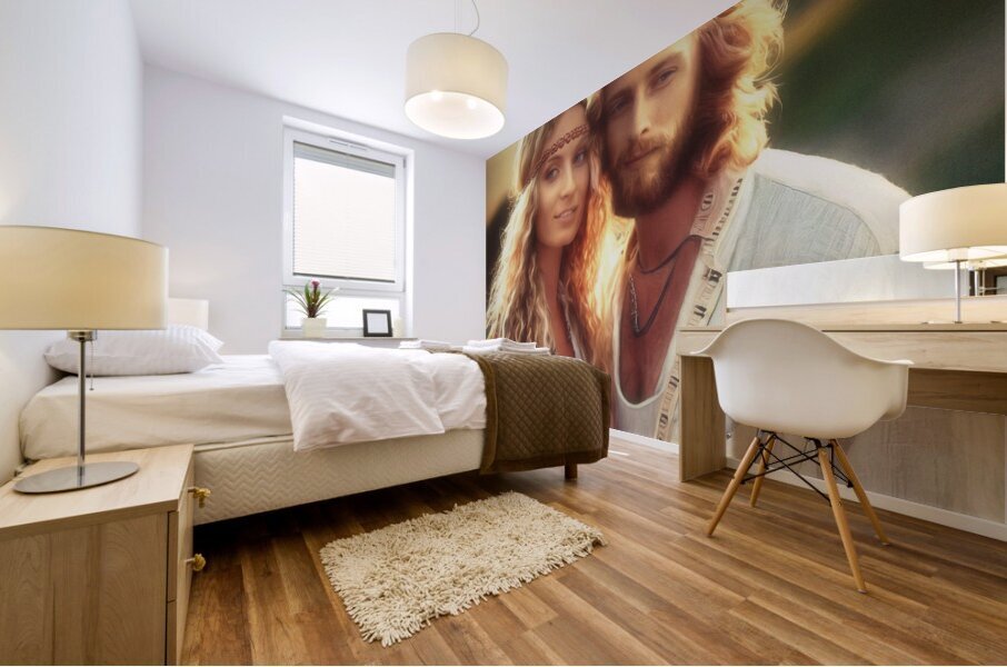 Those Were the Days Mural print