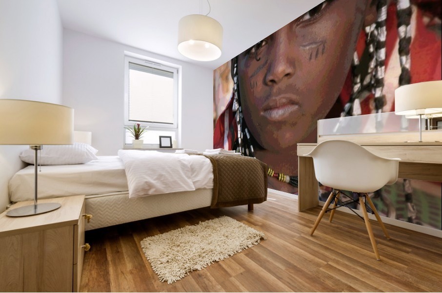  Jeune femme peule  Mural print
