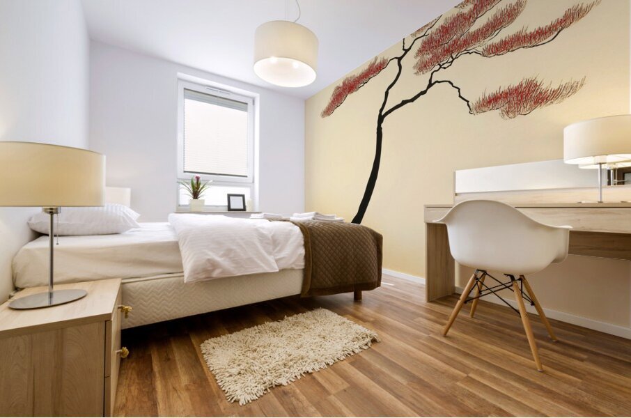 Japan Style Mural print