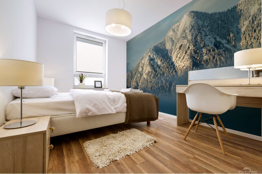 Crown Mountain Mural print