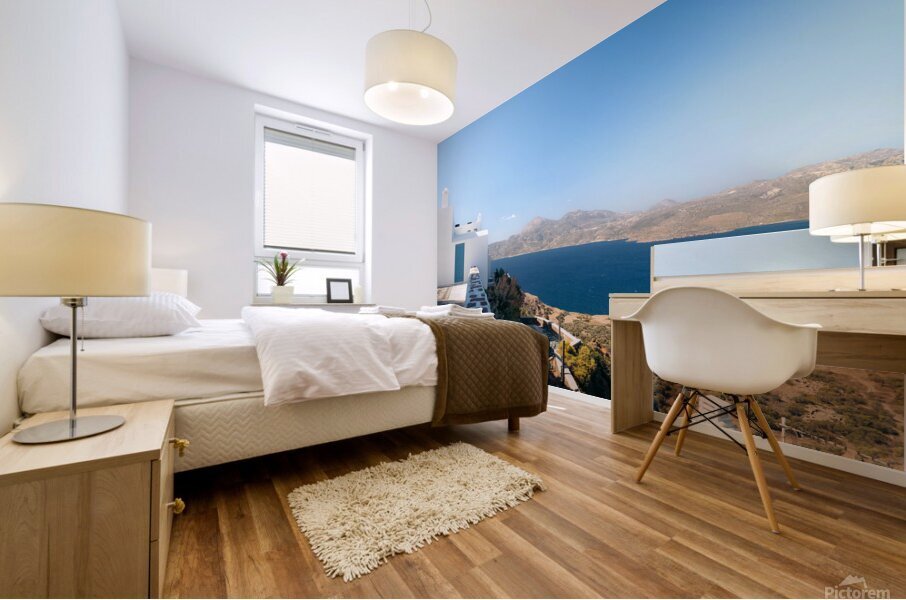 Plaka Views Greece Mural print