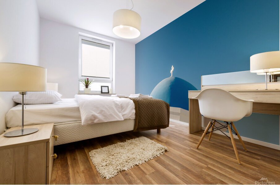 Oia Church Mural print