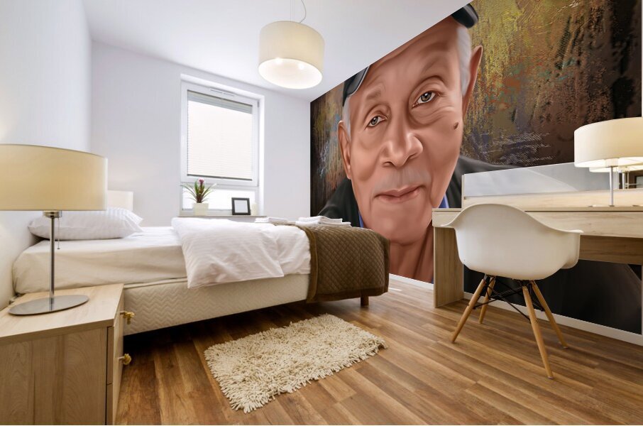 alfred wells final Mural print