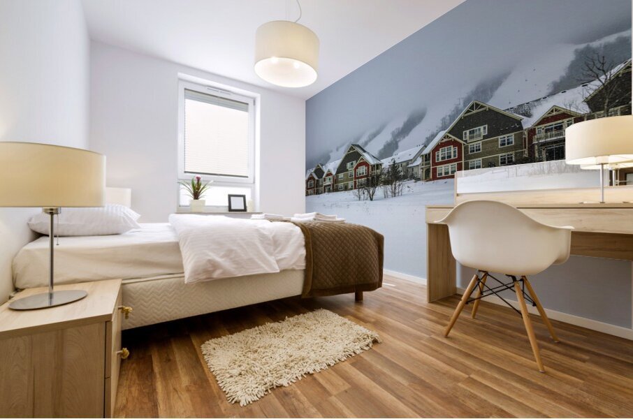 BLUE MOUNTAIN CHALETS Mural print