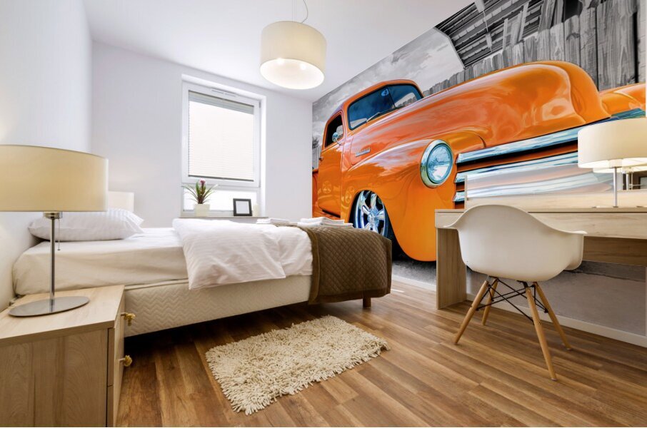 1948 CHEVY THRIFTMASTER Mural print