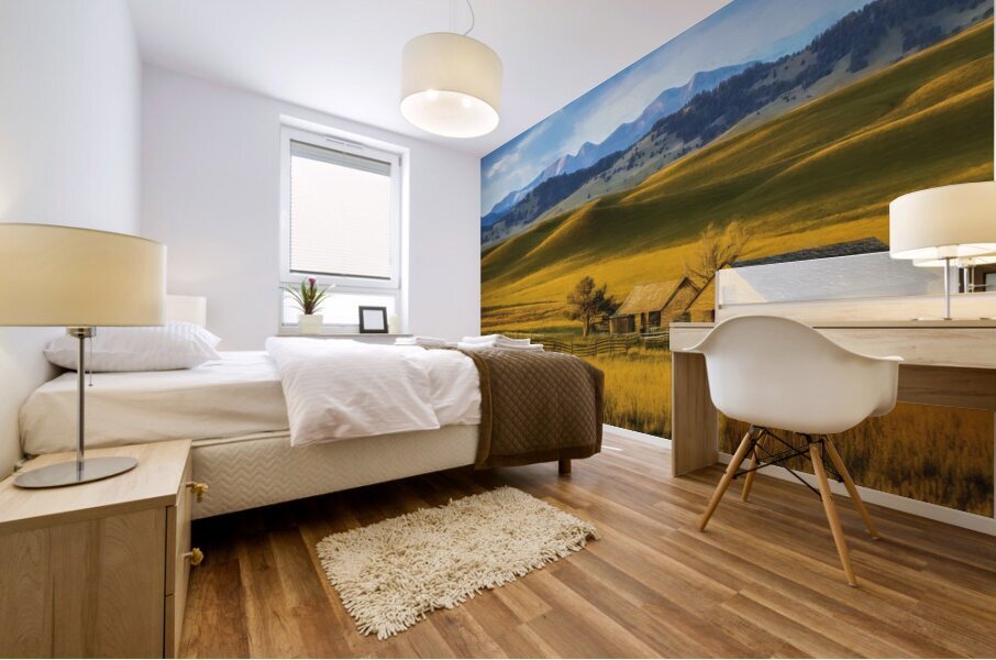 MONTANA VALLEY AND FOOTHILLS GRASSLANDS Mural print
