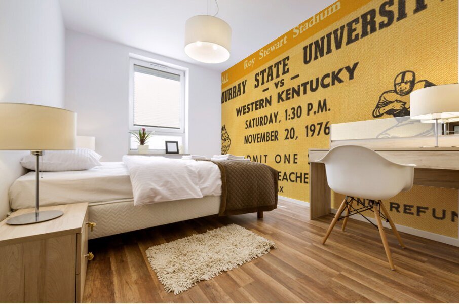 1976 Murray State vs. Western Kentucky Mural print