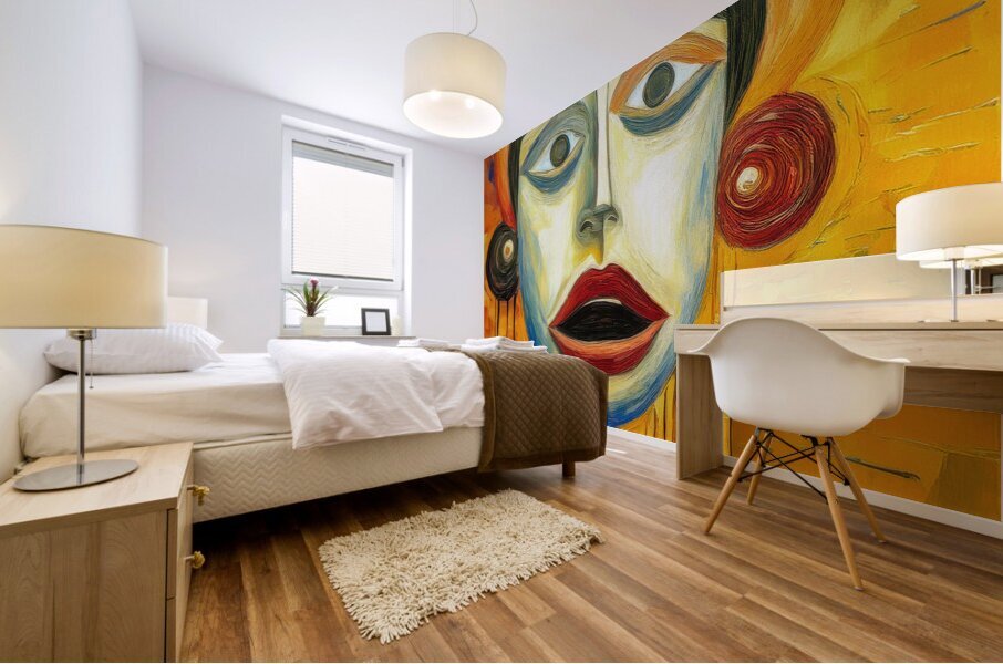 TELL ME THAT IS NOT A REAL TATTOO Mural print