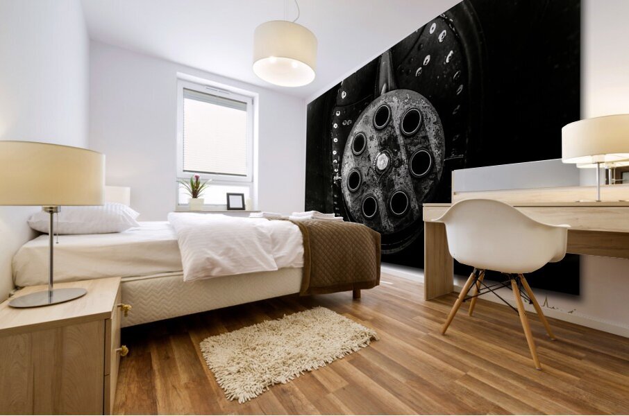 Wart Hog Business Meeting Mural print