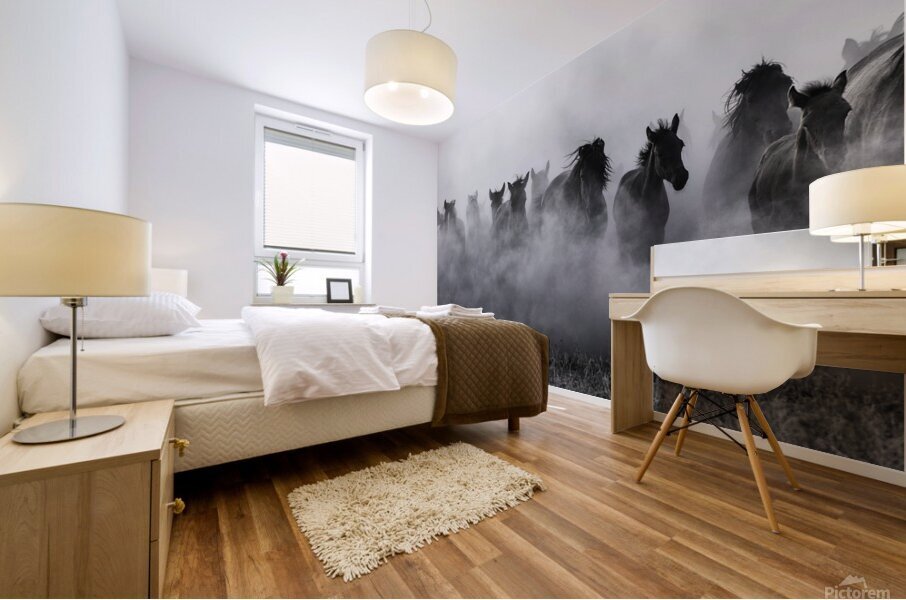 Mustangs Mural print