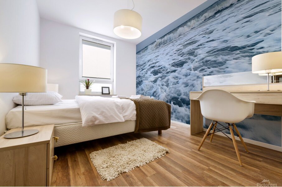 Ocean waves Mural print