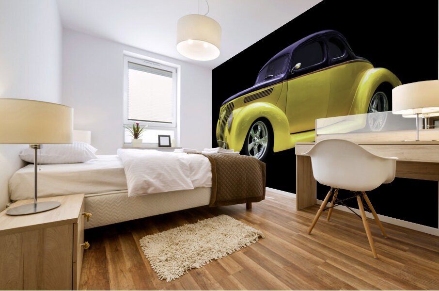 1940 FORD CUSTOM COUPE Mural print