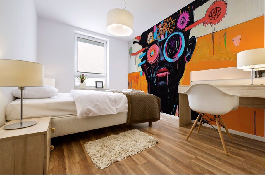 Afro Futurist Vision 29H8N 60 Mural print