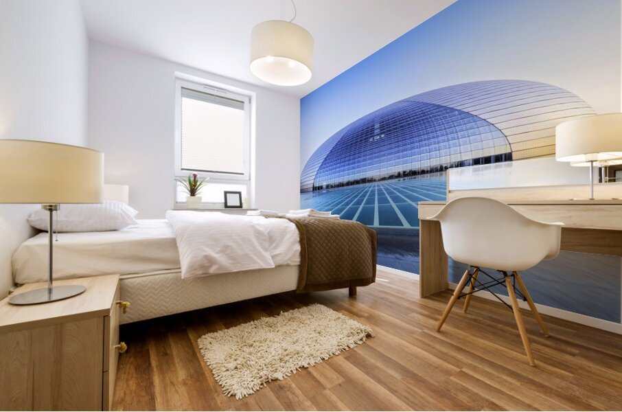 National Centre for the Performing Arts Beijing China Mural print