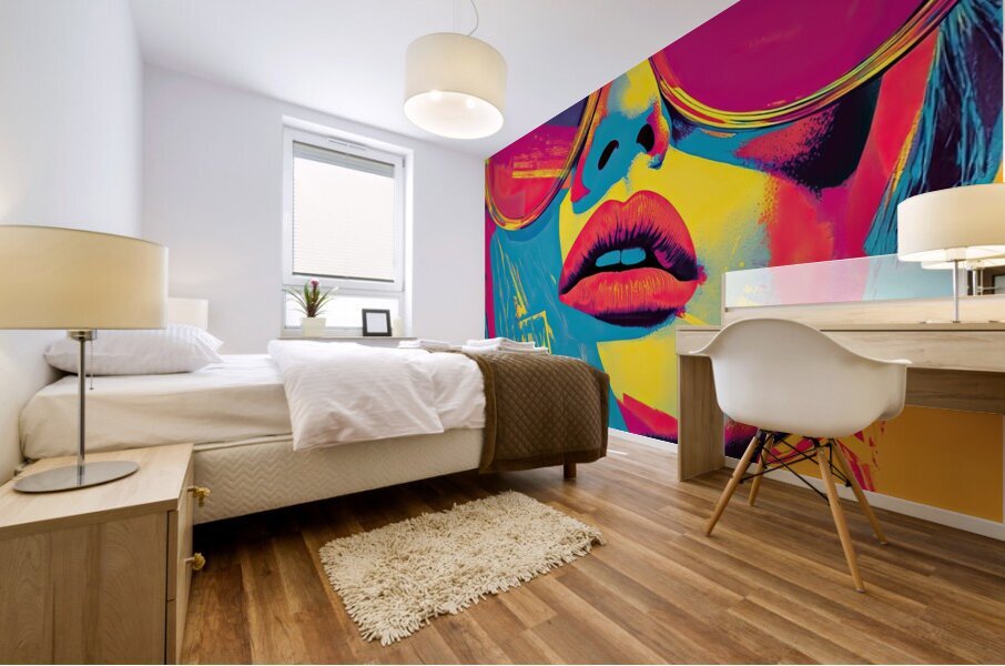 Chromatic Gaze Y2K92J 60 Mural print