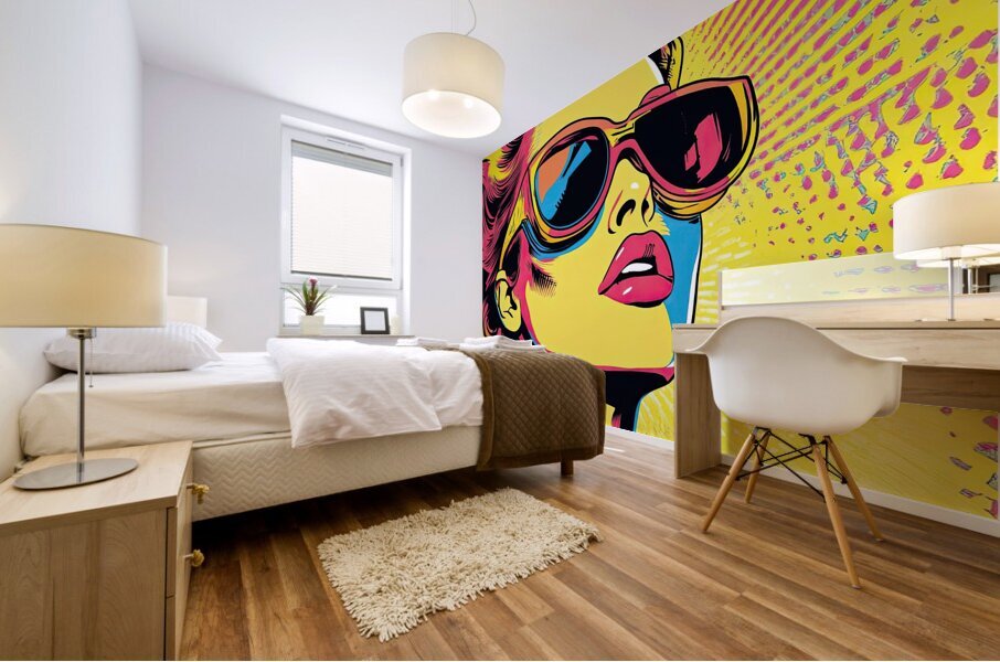 Chromatic Gaze Y298HJ 53 Mural print