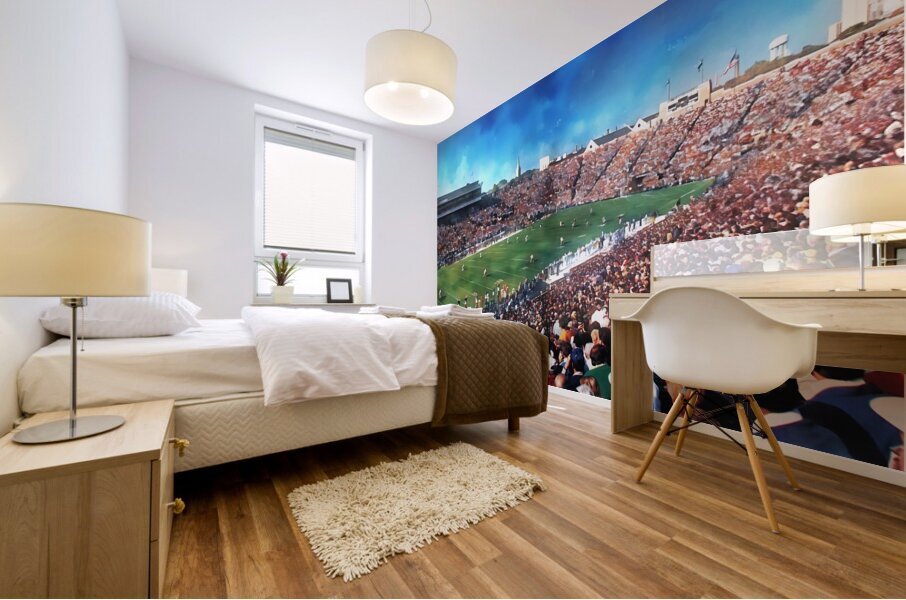 1986 Notre Dame Gameday Mural print
