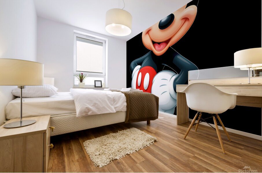 Classic Mickey Mouse Standee Mural print