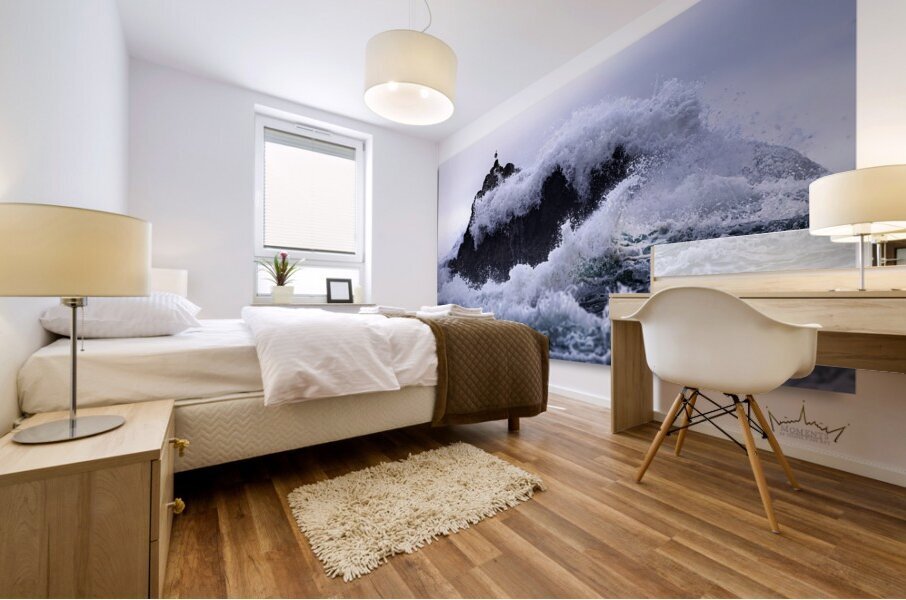 Standing Firm in the Storm Mural print