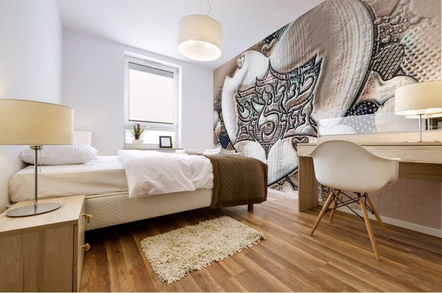 Art   Shabat Shalom CHOCOLATE AA Impression murale