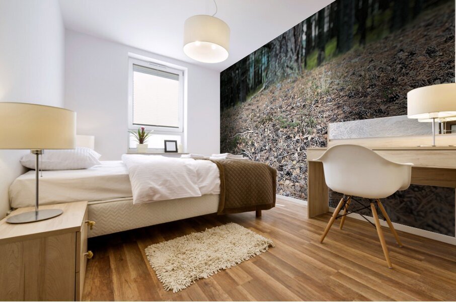 Scenes from the Trail- Forest Floor Mural print