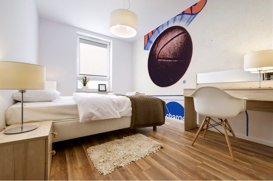 1975 New York Knicks Schedule Mural print