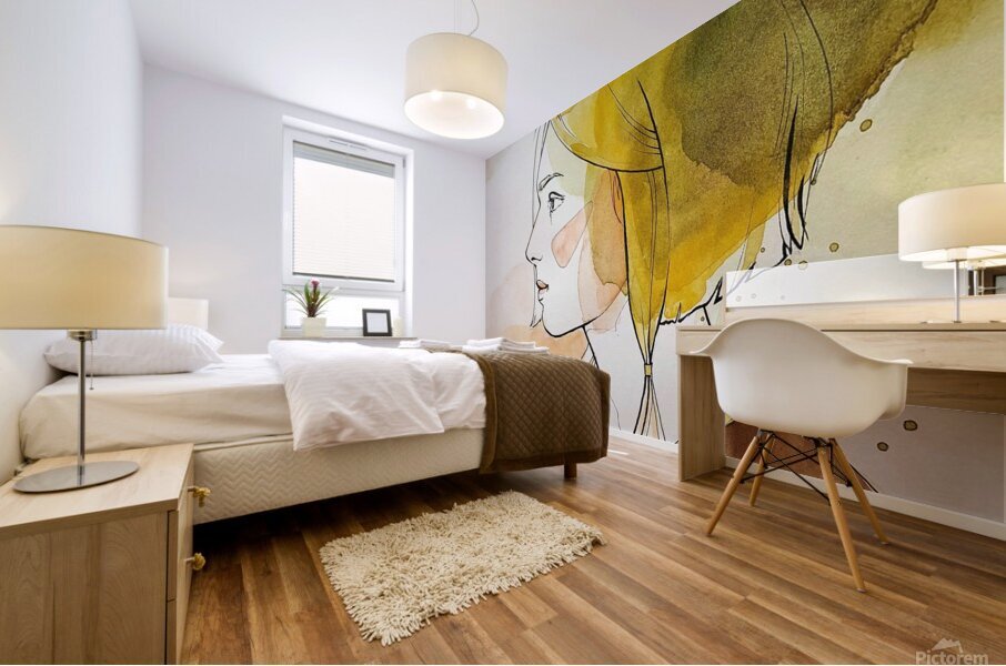  Contemplative Hues Mural print