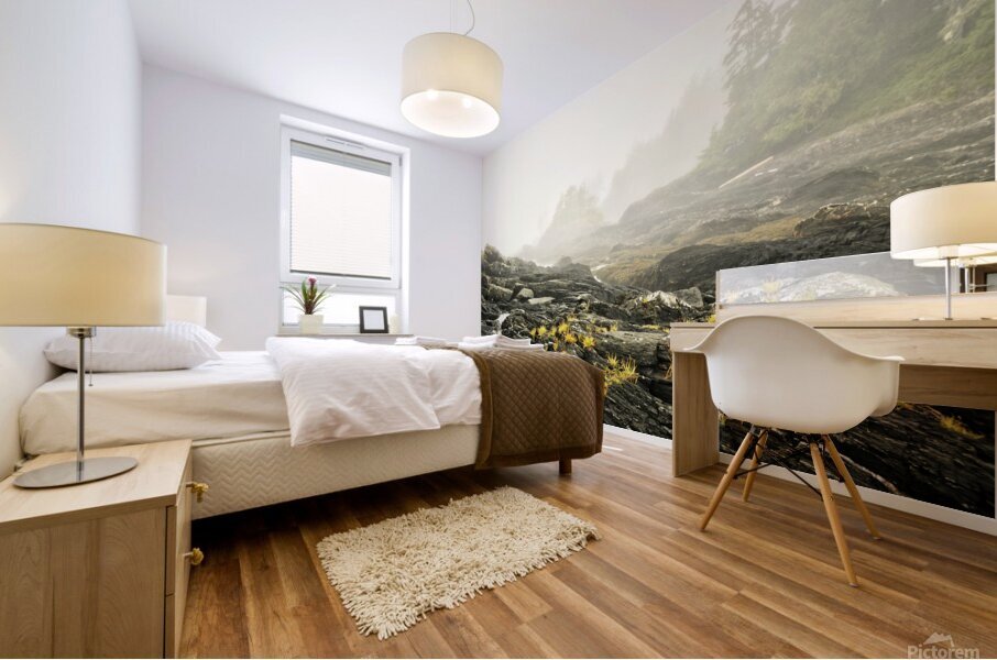 Botanical Beach 02 Mural print