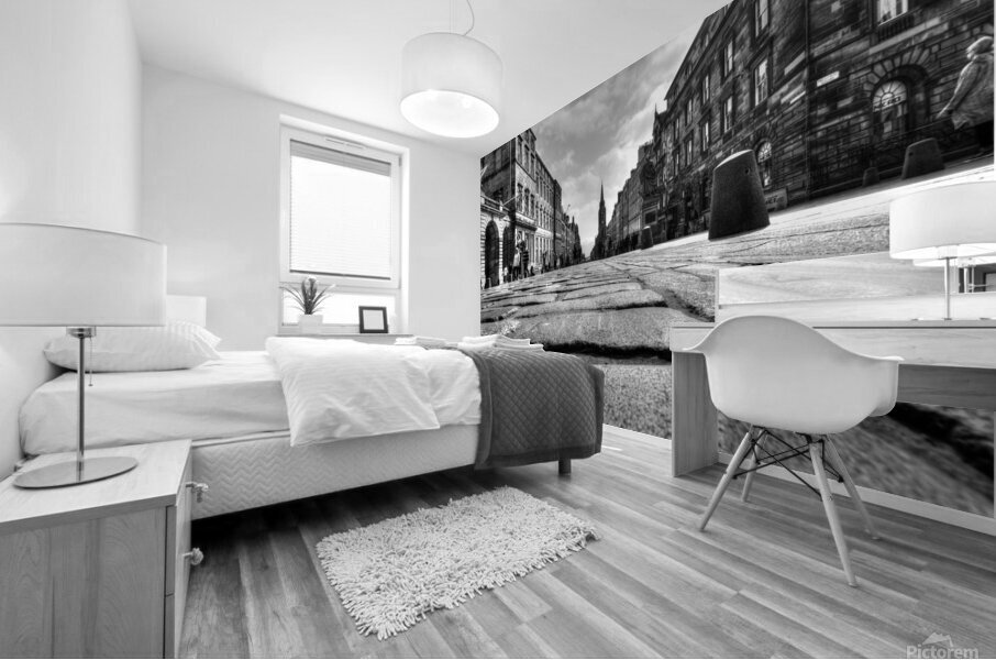 Edinburgh Royal Mile Mural print