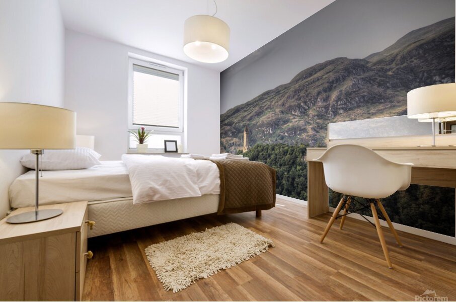 Wallace Monument Mural print