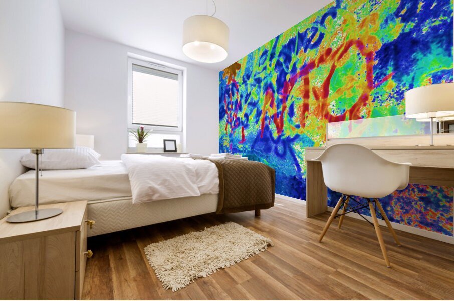  Abstract Wall Graffiti                                                                                               Mural print