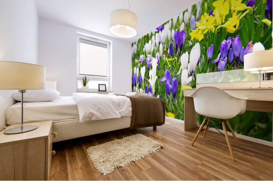 Spring Flower Meadow                                                                                                 Mural print