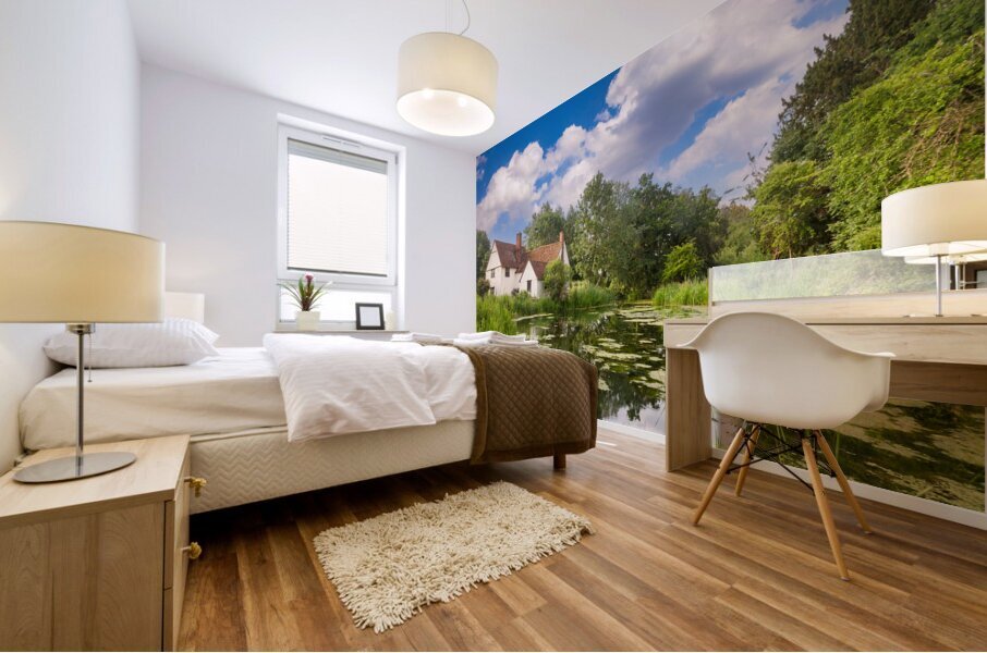 Willy Lotts House Flatford Mill Dedham Vale Suffolk England Mural print