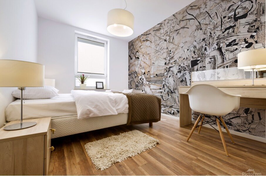 The Saga Mural print