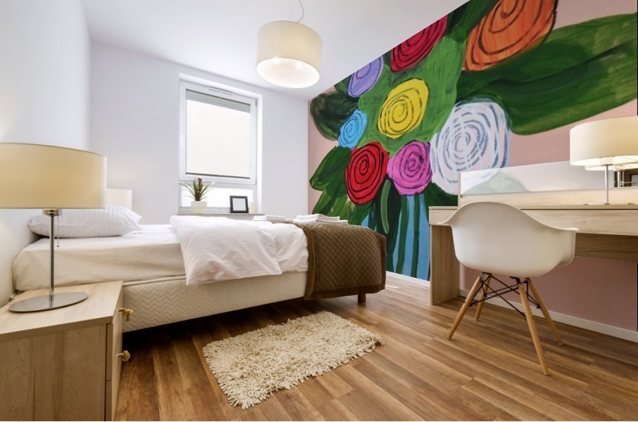 Flowers. Tala S Mural print