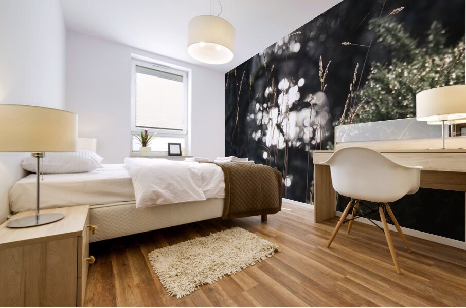  Tranquil Bokeh in the Scottish Highlands                                                                                                                      Mural print