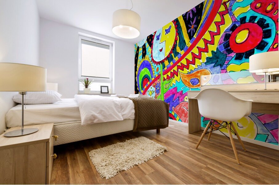 Abstract Surreal Dream  Mural print