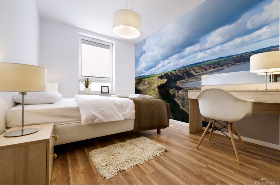 Scalby Cliffs Mural print