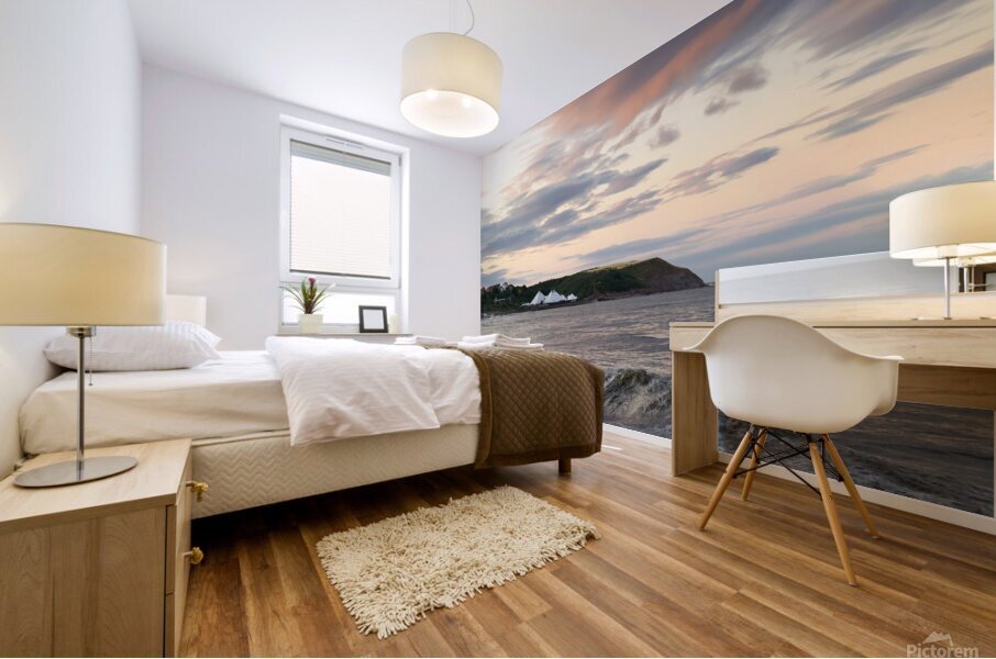 Scarborough South Bay Sunset Mural print