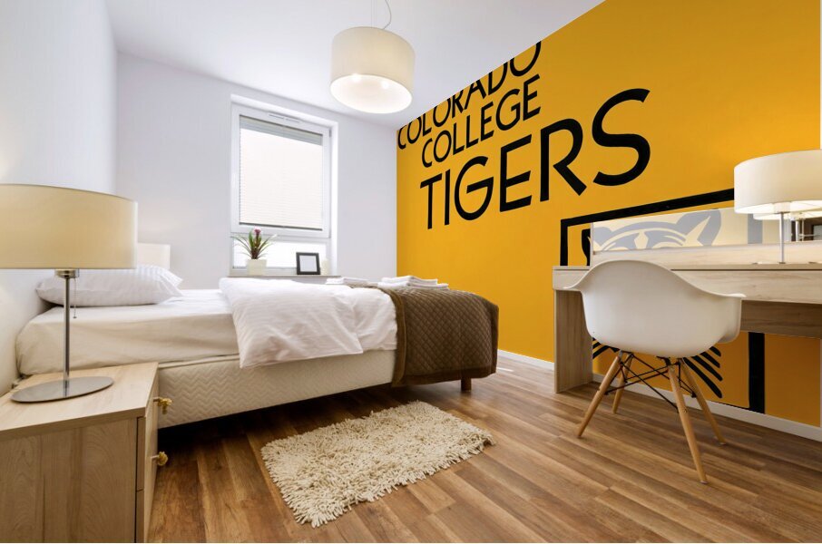1950s Colorado College Tigers Mural print
