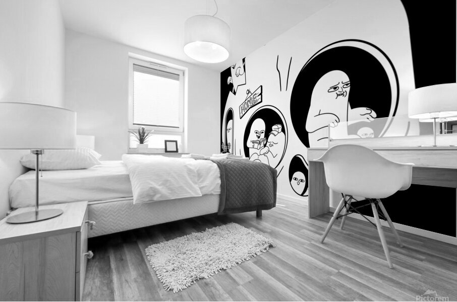 Homeward Boned Mural print