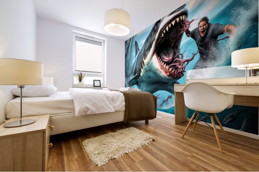 MANEATER Mural print