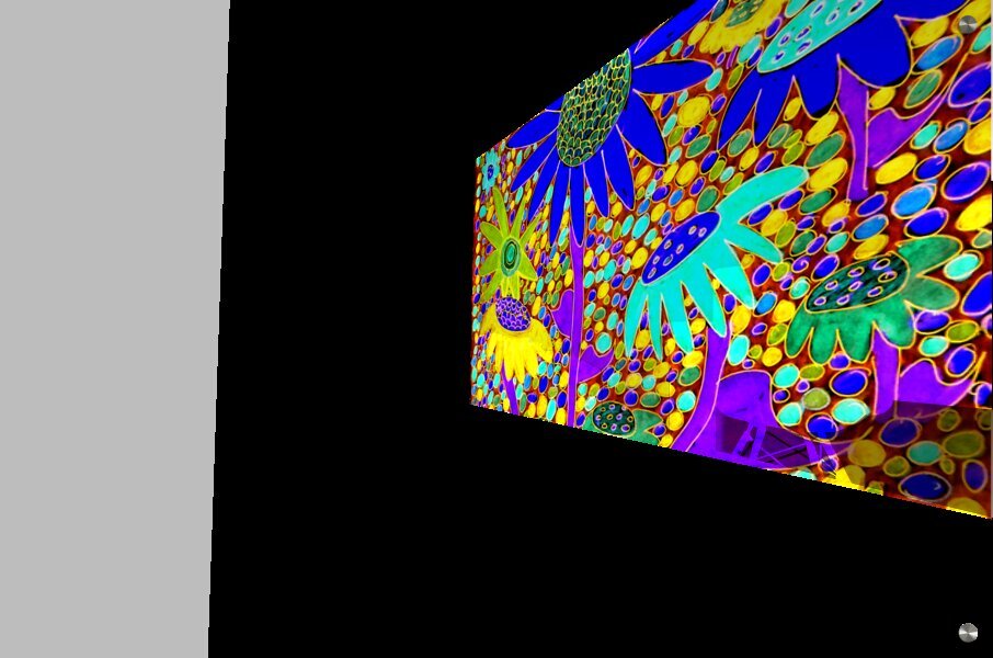 Abstract Floral Surprise Mural print