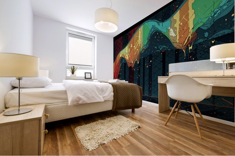 Arbitrage Mural print