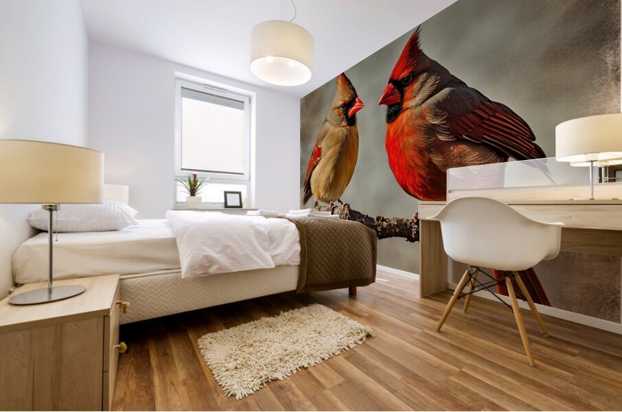 CARDINALS 2 Mural print