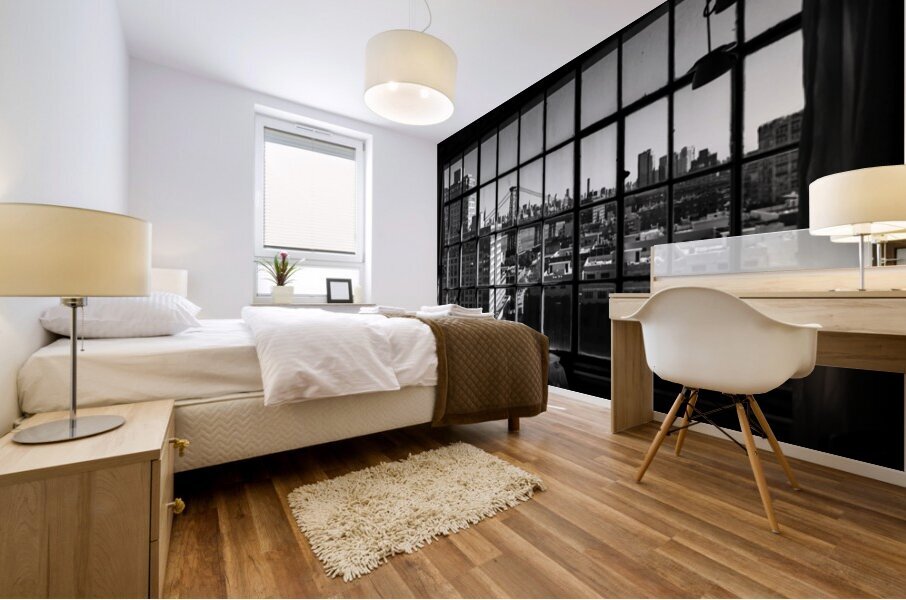 Williamsburg Gaze Mural print