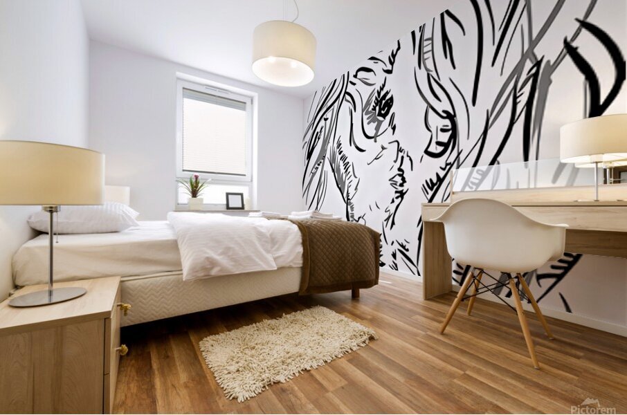 ArtX 37 Horse Mural print